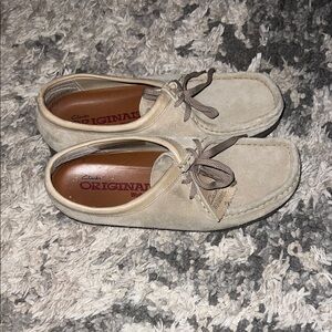 Clarks wallabees Suede Lace-Up Shoes 10m